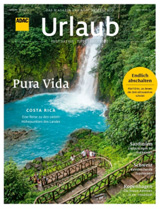 Cover des ADAC Urlaubs-Magazins, Ausgabe 3/2025 - Pura Vida -Costa Rica